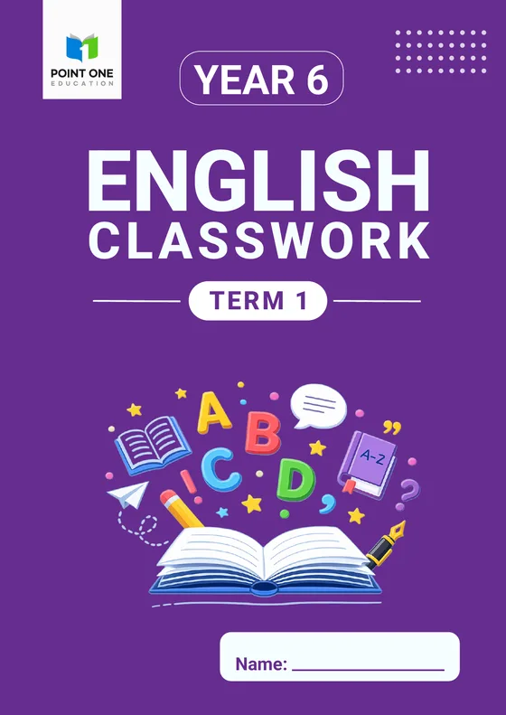 Primary English Classwork Book cover