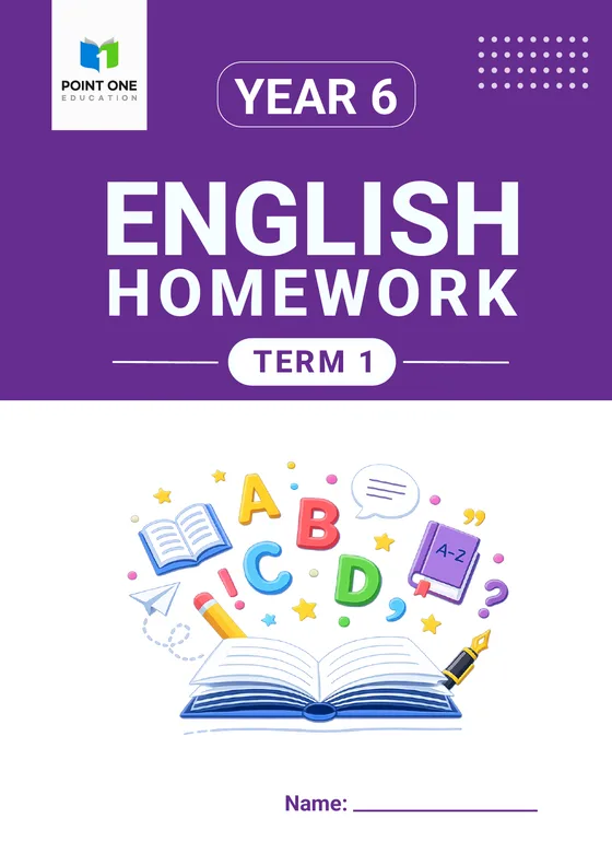 Primary English Homework Book cover
