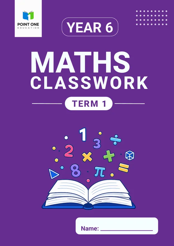 Primary Maths Classwork Book cover