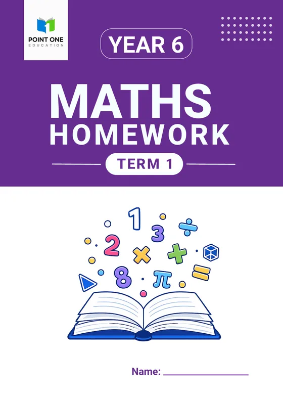 Primary Maths Homework Book cover